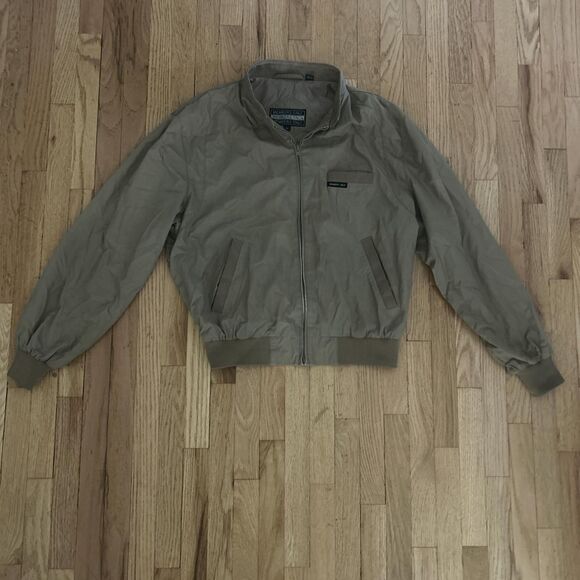 Members Only Men's Brown and Tan Jacket - Picture 1 of 3